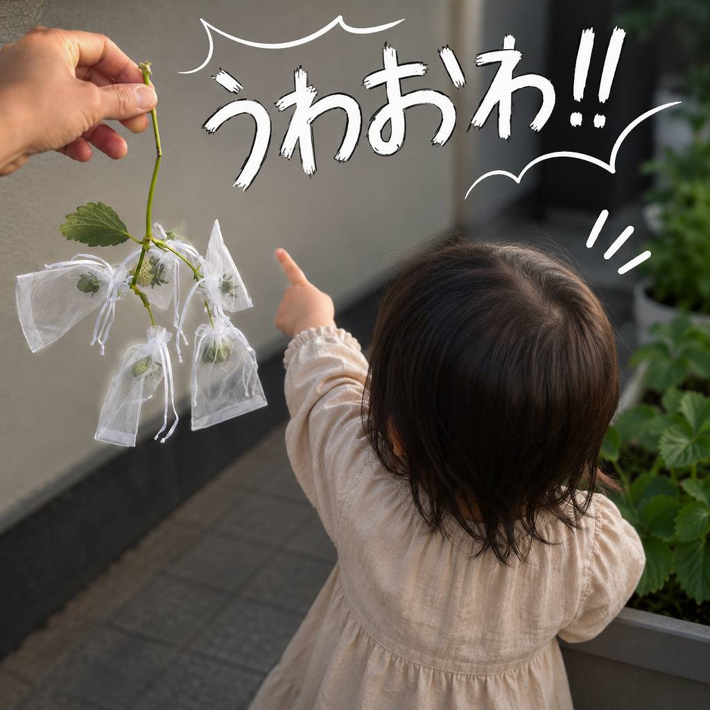 速報！完熟を知らずに終わった、いちご一号の生涯