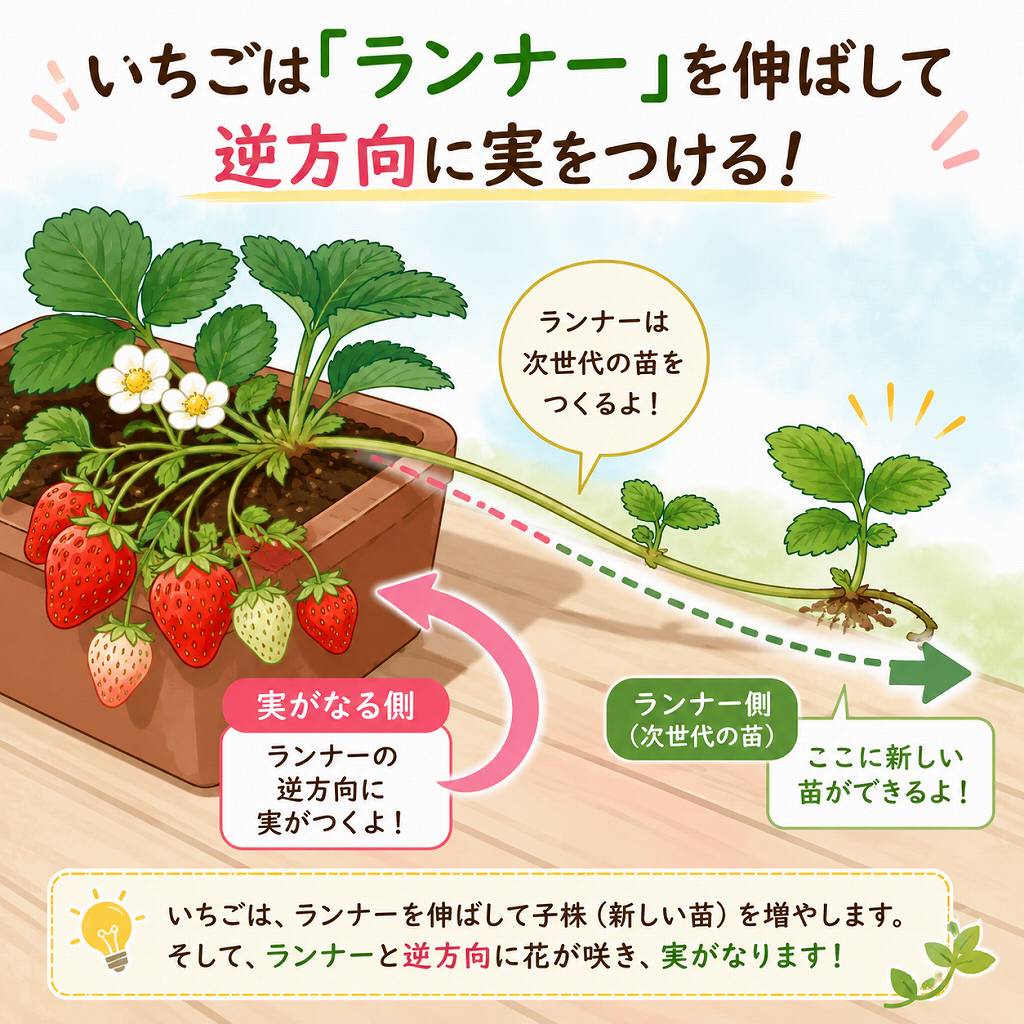 いちごのプランター栽培｜株間・土容量・クラウンの注意点を初心者向けに解説